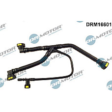 Furtun,aerisire bloc motor PEUGEOT 206 (2B), Sedan, 03.2007 - Dr.Motor Automotive DRM16601