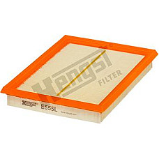 Filtru aer HONDA CIVIC VI CIVIC VII INFINITI EX FX Q60 QX70 NISSAN 100NX 200SX 300ZX ALMERA I JUKE MICRA IV NOTE NISSAN 300 ZX (Z32), Compartiment, 09.1989 - 12.2000 Hengst Filter E555L