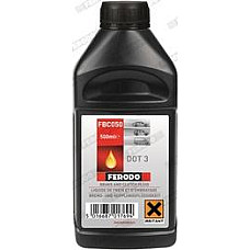 Lichid de frana DOT3 05L [uscat. 205C umed. 140C SAE 1350 ISO-DIN 4925 VW CADDY III (2KB, 2KJ, 2CB, 2CJ), Dubita, 03.2004 - 05.2015 Ferodo FBC050
