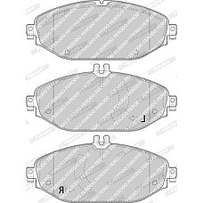 Set placute frana.frana disc Set placute frana Fata MERCEDES C A205 C C205 C T-MODEL S205 C W205 E A238 E ALL-TER MERCEDES-BENZ E-CLASS (A238), Sabrioleta, 06.2017 - Ferodo FDB4921