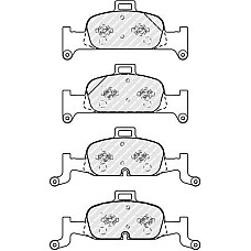 Set placute frana.frana disc Set placute frana Fata AUDI A4 ALLROAD B9 A4 B9 A5 A6 ALLROAD C8 A6 C8 A7 Q5 2.0-3.0 AUDI A6 Avant (4A5, C8), Kombi, 05.2018 - Ferodo FDB4616