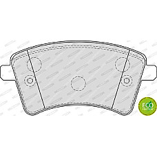 Set placute frana.frana disc Set placute frana Fata cu surub de ghidare a etrierului de frana MERCEDES CITAN M MERCEDES-BENZ CITAN (415), Box/MPV, 11.2012 - Ferodo FDB4185