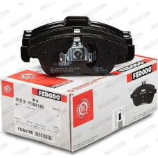 Set placute frana.frana disc Set placute frana Fata DACIA DOKKER DOKKER EXPRESS-MINIVAN DUSTER DUSTER-SUV LODGY S RENAULT CAPTUR II (RJB), 01.2020 - Ferodo FDB4180