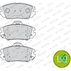 Set placute frana.frana disc Set placute frana Fata HYUNDAI GRANDEUR SONATA V SONATA VI TUCSON KIA OPIRUS 2.0-3.8 HYUNDAI TUCSON (JM), Crossover, 06.2004 - Ferodo FDB4246