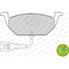 Set placute frana.frana disc Set placute frana Fata cu lacat AUDI A2 A3 SEAT ALTEA ALTEA XL CORDOBA LEON TOLEDO I VW POLO (9N4), Sedan, 09.2002 - 12.2010 Ferodo FDB1398