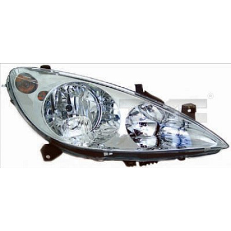 Far Lampa frontala Stanga H1/H7 electric cu motor culoare insert: cromat PEUGEOT 307 307/KOMBI TYC TYC 20-0166-45-2