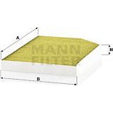 Filtru. aer habitaclu Filtru habitaclu cu carbon activat cu polifenol AUDI E-TRON GT BENTLEY CONTINENTAL PORSCHE PORSCHE PANAMERA (971), Hatchback, 05.2016 - Mann-Filter FP 32 007