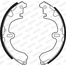 Set saboti frana TOYOTA CAMRY CARINA E VI CARINA IV CARINA V CELICA COROLLA 1.3-2.0D 10.82-02.00 TOYOTA CARINA II (_T17_), Sedan, 12.1987 - 06.1992 Ferodo FSB321
