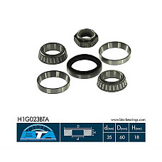 set rulment roata roata FORD SIERRA (GBG, GB4) BTA H1G023BTA