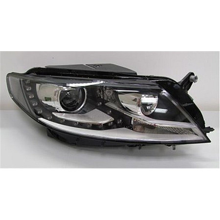 Far Lampa frontala Dreapta D3S H7 automat fara motoras Bi Ksenon culoare insert negru semnalizator portocaliu potriveste VW CC B7 MAGNETI MARELLI 711307024177