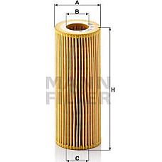 Filtru ulei BMW 1 E87 3 E46 3 E90 3 E91 3 E93 5 E60 5 E61 7 E65 E66 E67 X3 E83 2.0-2.0D-4.4D 09.01-12.13 BMW 7 - IV (E65, E66, E67), Sedan, 07.2001 - 12.2009 Mann-Filter HU 722 x