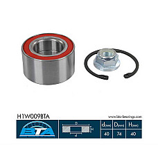 set rulment roata roata VW GOLF IV Variant (1J5) BTA H1W009BTA