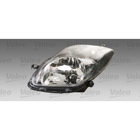 Far Lampa frontala Dreapta halogen H4/W5W electric cu motor culoare insert: gri  TOYOTA YARIS -11.11 VALEO VAL043937