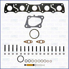 Set montaj. turbocompresor Turbocharger assembly kit with gaskets VOLVO S60 II S80 II V60 I V70 III XC60 I XC70 II 2.4D-2. VOLVO S80 II (124), Sedan, 03.2006 - Ajusa JTC11743