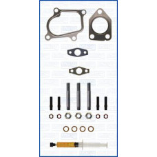 Set montaj. turbocompresor Turbocharger assembly kit with gaskets HYUNDAI H-1 TRAVEL 2.5D 07.10- HYUNDAI H-1 Travel (TQ), Autobuz, 09.2007 - Ajusa JTC12181