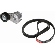 Set curea transmisie cu canel V-belts set with rollers ALFA ROMEO 159 FIAT CROMA STILO OPEL ASTRA G ASTRA G CLASSIC AST VAUXHALL CORSA Mk IV (X15), Hatchback, 08.2014 - Gates K055PK1545