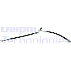 Furtun frana Furtun-conducta de frana flexibil Fata Dreapta lungime 608mm M10x1-M10-M10x1 MAZDA 6 1.8-2.3 01.02-0 MAZDA 6 (GG), Hatchback, 08.2002 - 12.2008 Delphi LH6916