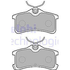 Set placute frana.frana disc Set placute frana Spate se potriveste. TOYOTA AVENSIS COROLLA 1.4-2.0D 09.97-02.03 TOYOTA COROLLA VIII (_E11_), Liftback, 04.1997 - 01.2002 Delphi LP1917
