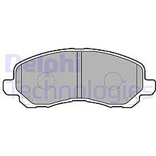 Set placute frana.frana disc Set placute frana Fata CHRYSLER 200 SEBRING CITROEN C4 AIRCROSS DODGE AVENGER CALIBE MITSUBISHI LANCER VII (CS_W, CT_W), Turism, 09.2003 - 12.2008 Delphi LP1684