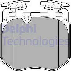 Set placute frana.frana disc Set placute frana Fata BMW 3 G20 G80 G28 3 G21 G81 4 G22 G82 4 G23 G83 5 G30 F90 5 G BMW 8 Gran (G16, F93), Compartiment, 07.2019 - Delphi LP3304