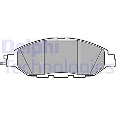Set placute frana.frana disc Set placute frana Fata NISSAN MURANO III PATHFINDER IV 2.5H-3.5 09.12- INFINITI JX (L50), Crossover, 09.2012 - Delphi LP3278
