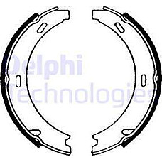 Set saboti frana. frana de mana Set saboti frana spate se potriveste. MERCEDES 124 C124 124 T-MODEL S124 124 W124 A W169 B SPORT MERCEDES-BENZ CLK (A208), Sabrioleta, 03.1998 - 03.2002 Delphi LS1637