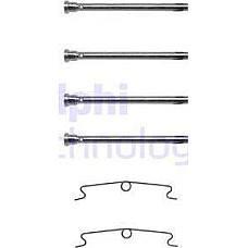 Set accesorii, placute frana PEUGEOT 309 II (3C, 3A), Hatchback, 07.1989 - 12.1993 Delphi LX0085