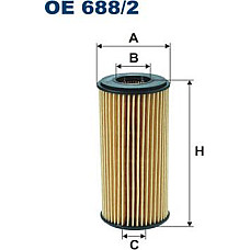 Filtru ulei AUDI A1 A3 A4 ALLROAD B8 A4 ALLROAD B9 A4 B8 A4 B9 A5 A6 C7 A7 A8 D4 Q2 Q3 Q5 Q7 TT PORSCHE MACAN SEAT ALHAMBRA ATEC AUDI Q7 II (4MB, 4MG), Crossover, 01.2015 - Filtron OE688/2