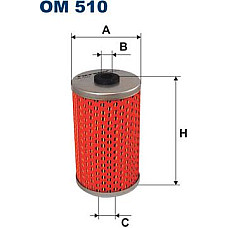 Filtru ulei MERCEDES 123 C123 123 T-MODEL S123 123 W123 190 W201 G W460 G W461 G W463 T1 601 T1 601 611 T1 B601 T1-TN T2-L T2-LN MERCEDES-BENZ T2/L, Van, 01.1968 - 12.1988 Filtron OM510