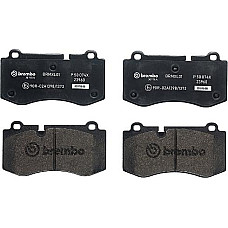 Placute de frana - Tuning Brake pads - tuning XTRA front road approval. Yes MERCEDES CLS C219 E T-MODEL S211 E W211 S C216 MERCEDES-BENZ E-CLASS (W211), Sedan, 03.2002 - 03.2009 Brembo P 50 074X