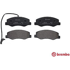 Set placute frana.frana disc Set placute frana Spate NISSAN INTERSTAR NV400 OPEL MOVANO B RENAULT MASTER III 2.3D OPEL MOVANO B (X62), Autobuz, 12.2010 - Brembo P 68 061