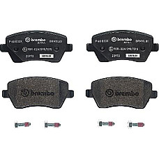 Placute de frana - Tuning Brake pads - tuning XTRA front road approval. Yes MERCEDES CITAN MIXTO DOUBLE CABIN CITAN MPV CI RENAULT MEGANE GRAND COUPE IV (RFB), Sedan, 10.2016 - Brembo P 68 033X