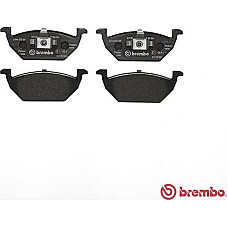 Set placute frana.frana disc Set placute frana Fatacu lacat fara optionale AUDI A1 A1 CITY CARVER A3 SEAT ARONA C VW FOX II (5Z5), Hatchback, 08.2014 - Brembo P 85 041