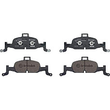 Placute de frana - Tuning Brake pads - tuning XTRA front road approval. Yes AUDI A4 ALLROAD B9 A4 B9 A5 A6 ALLROAD C8 A6 C AUDI A5/S5 II (F57, F5E), Sabrioleta, 11.2016 - Brembo P 85 164X