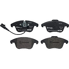 Placute de frana - Tuning Brake pads - tuning XTRA front road approval. Yes AUDI A3 A3 ALLSTREET A4 ALLROAD B8 A4 ALLROAD VW PASSAT (A32, A33), Sedan, 01.2011 - Brembo P 85 112X