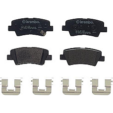 Set placute frana.frana disc Set placute frana Spate cu suplimente se potriveste. HYUNDAI ACCENT V ELANTRA VI I10 II I10 III I30 HYUNDAI i30, Compartiment, 05.2013 - Brembo P 30 094