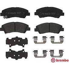Set placute frana.frana disc Set placute frana Fata HYUNDAI I10 II I10 III 1.0-1.0LPG-1.2 08.13- HYUNDAI i10 II (BA, IA), Hatchback, 08.2013 - Brembo P 30 076