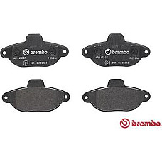 Set placute frana.frana disc Set placute frana Fata FIAT CINQUECENTO PANDA PANDA-HATCHBACK PUNTO PUNTO-HATCHBACK FIAT PUNTO II (188_), Hatchback, 09.1999 - 07.2012 Brembo P 23 096