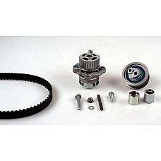 Set pompa apa curea dintata Set de sincronizare curea scripete pompa de apa AUDI A1 A3 A4 B7 A6 C6 TT SEAT ALT VW SCIROCCO III (137, 138), Compartiment, 05.2008 - 11.2017 Hepu PK05870
