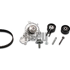 Set pompa apa curea dintata Set de distributie curea intinzator pompa de apa se potriveste. VOLVO C30 S40 II S80 II V40 V50 V PEUGEOT EXPERT TEPEE (VF3X_), Dubita, 01.2007 - Hepu PK08030
