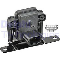 Senzor. presiune galerie admisie Senzor de presiune la galeria de admisie 3 pin FORD FIESTA IV FIESTA-HATCHBACK F FORD FOCUS Turnier (DNW), Turism, 02.1999 - 12.2007 Delphi PS10126