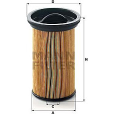 Filtru combustibil BMW 3 E46 2.0D 02.98-02.05 BMW 3 - IV (E46), Sedan, 12.1997 - 05.2005 Mann-Filter PU 742