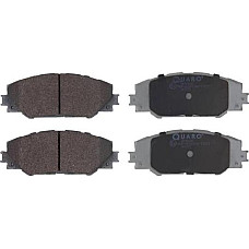 Set placute frana TOYOTA MARK X ZIO (_A1_), Dubita, 09.2007 - QUARO QP5928