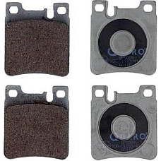 Set placute frana MERCEDES-BENZ E-CLASS (W124), Sedan, 02.1993 - 06.1996 QUARO QP5009