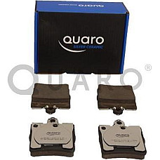 Set placute frana MERCEDES-BENZ CLK (C209), Compartiment, 05.2002 - 03.2010 QUARO QP6240C
