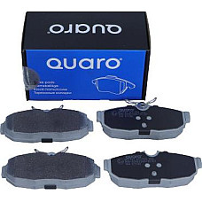 Set placute frana FORD USA MUSTANG (MUSTANG), Sabrioleta, 09.2005 - QUARO QP2737