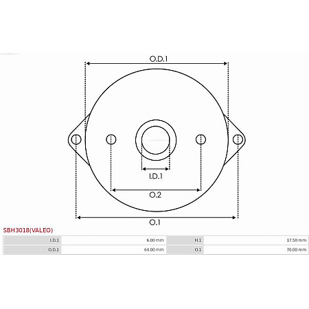 Capac soc,carburator AS-PL SBH3018(VALEO)