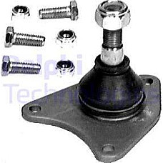 Articulatie sarcina-ghidare Pivot axa Dreapta-Stanga superior fata diametru con 16mm FORD P 100 I TAUNUS TAUNUS I FORD CORTINA, Compartiment, 10.1962 - 03.1972 Delphi TC72