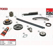 Chit lant de distributie MITSUBISHI L200 (K7_T, K6_T), Ridica, 01.1996 - 12.2011 FAI AutoParts TCK53