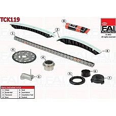 Chit lant de distributie RENAULT MEGANE CC (EZ0/1_), Sabrioleta, 06.2010 - FAI AutoParts TCK119